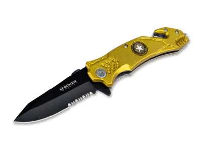 BÖKER MAGNUM® Army Rescue Rettungsmesser Glasbrecher Gurtschneider -  01LL471 - Bild 1 von 4