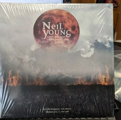 Neil Young LIVE Cow Palace 1986 Volume Two 2XLP Listened to Once In shrink M- - Image 1 of 2