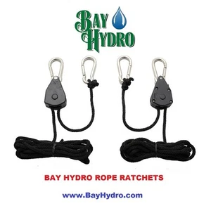 Bay Hydro Rope Ratchet 2 PARES (4 PIEZAS) Colgantes de Luz YOYO Calidad Superior $$ AHORRA $$ - Imagen 1 de 6