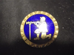 Pin de tiro moral sueco original de la Segunda Guerra Mundial Suecia - Imagen 1 de 3