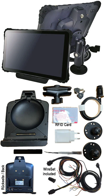 CTFPND-12B (10" Android TabletPC/PND, Ruggedized, 8x2.0Ghz, 4GB RAM, 32GB eMMC, - Bild 1 von 1