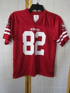 NFL Team Apparel San Francisco 49ers Smith 82 Short Sleeve Youth Jersey Size L - Picture 1 of 4