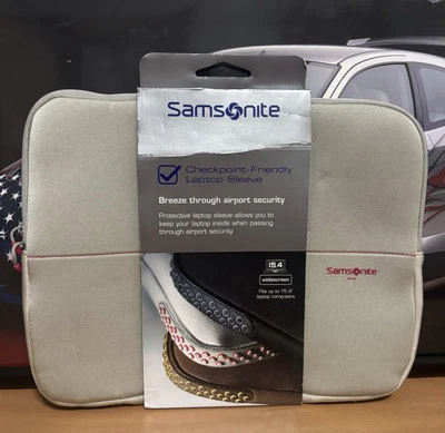 Samsonite - Серебряный Aramon широкоэкранный 15,4» ноутбук компьютер рукав. Совершенно новый. - Изображение 1 из 4