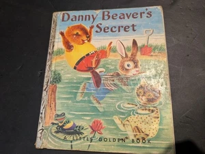 VTG LGB Danny Beaver's Secret by Patsy & Richard Scarry (c 1953) A Copy - Imagen 1 de 8