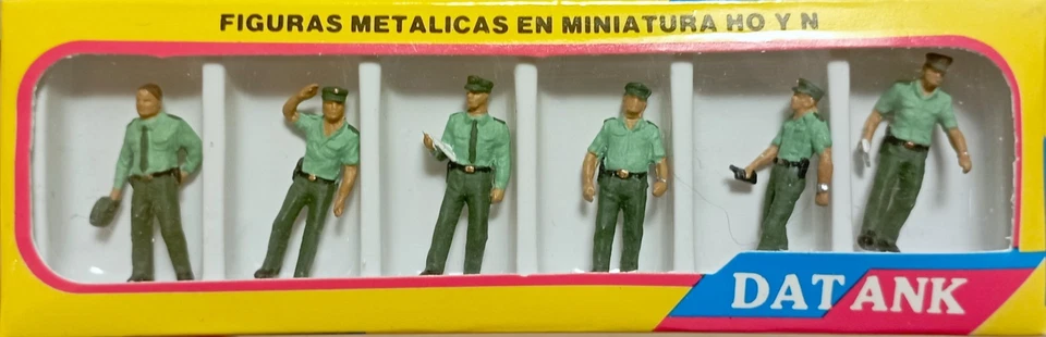 Aneste Datank 4092 Figuren Guardia Civil zu Fuß Polizei Spanien 1:87 OVP - Bild 1 von 1