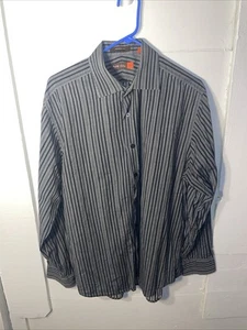 NYNE SHIRT COLOR GRAY LONG SLEEVE COTTON SIZE XL A - Picture 1 of 11