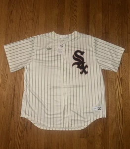 Camiseta deportiva Cooperstown Chicago White Sox Minoso #9 Nike Cream Throwback talla 2X, XL - Imagen 1 de 9