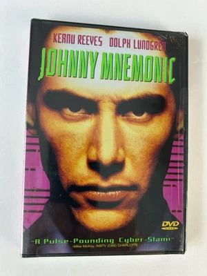 Johnny Mnemonic DVD 1997 Keanu Reeves Dolph Lundgren Ice T New Sealed - Image 1 of 4