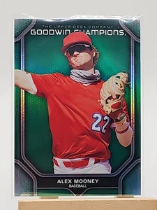 2024 Upper Deck Goodwin Champions #60 Alex Mooney Green - Imagen 1 de 2