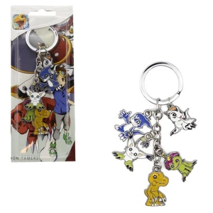 TAILMON GATOMON AGUMON IMPMON PALMON Digimon 1 in. 5 Pcs. Key Chain Set - Picture 1 of 3