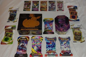 Pokemon Shining Fates Elite Entrenadores Caja ETB con V Powers Tin + Cielos en Evolución y - Imagen 1 de 17