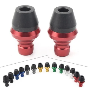 Fit Ducati Scrambler 400 800 1000 Aluminum Wheel Tire Valve Stem Caps Dust Cover - Picture 1 of 12