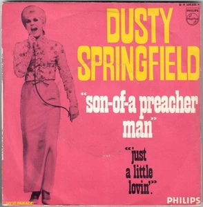 DUSTY SPRINGFIELD Son-Of-A Preacher Man 1968 French PS UK MOD SOUL SP Philips 45 - Picture 1 of 4