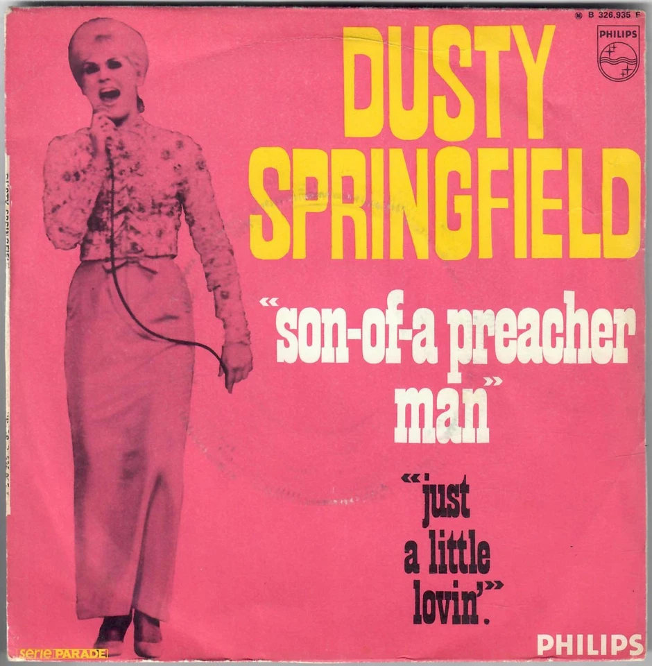 DUSTY SPRINGFIELD Son-Of-A Preacher Man 1968 French PS UK MOD SOUL SP Philips 45 - Photo 1/4