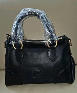 Dooney & Bourke Florentine Umhängetasche 30 Orig 458 $ schwarz - Bild 1 von 15