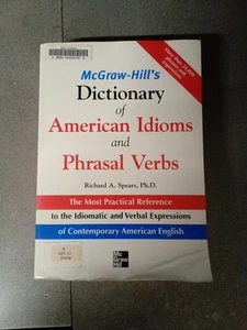 McGraw-Hill's Dictionary of American Idioms and Phrasal Verbs Paperback - Picture 1 of 9