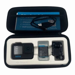 GoPro HERO10 Negro En Estuche de Transporte con 1 Batería y Montaje - Para Piezas - Imagen 1 de 4