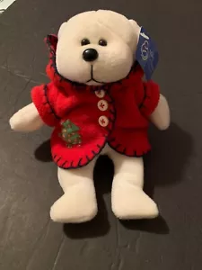 March Of Dimes Sweety Beanie Bär Weihnachten 2001 - Bild 1 von 4