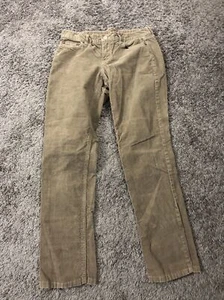 J. Crew Corduroy pants men’s 27R Matchstick Skinny Leg City Fit Brown Pockets - Picture 1 of 8