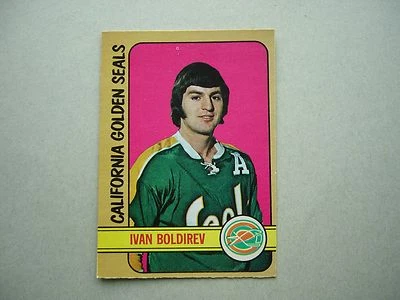 1972/73 O-PEE-CHEE HOCKEY CARD #41 IVAN BOLDIREV ROOKIE EX/NM SHARP!! 72/73 OPC - Image 1 of 2