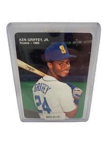 1989 Mother's Cookies KEN GRIFFEY JR RC Rookie #4 Seattle Mariners