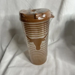Texas Longhorns Travel Tumbler 24 Oz Whirley Drink Works Licensed New Sealed - Picture 1 of 5