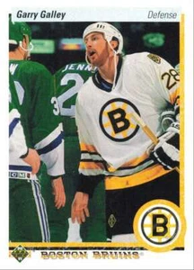 1990-91 Upper Deck Rookie Hockey Card Garry Galley Boston Bruins #379 - Picture 1 of 2