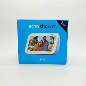 Amazon Echo Show 5 (3rd Gen) 5.5 Inch Smart Display with Alexa - Cloud Blue - Picture 1 of 6