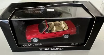 Minichamps BMW 320i Cabriolet , Limited Edition 1 of 2016 pcs, nuovo mai aperta  - Immagine 1 di 4