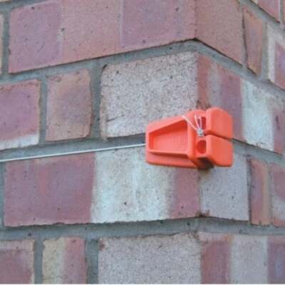 TTS Pack of 12 Brickies Line Blocks Plastic L Shaped Corner Blocks Brick Laying