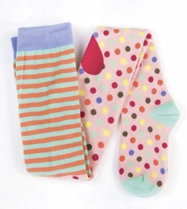 NWT MATILDA JANE GIRLS Polka Dots of Joy Tights Size S Small Hearts Dots NWT - Picture 1 of 2