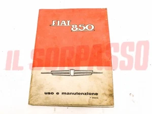 Owner's Manual Fiat 850 Sedan Original 7th Edition - Picture 1 of 1