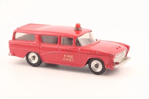 DINKY TOYS 257 * NASH RAMBLER FIRE CHIEF´S CAR * 1960 * RED - Bild 1 von 7