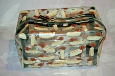 Womens Designer Skinny Dip Make Up Cosmetic Bag Hot Sausage Dog Dachshund Dogs