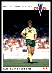 Panini Players Collection (1992) Ian Butterworth Norwich City No. 148 - Picture 1 of 2