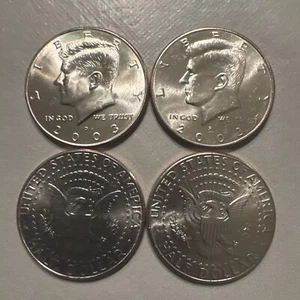 2003 P&D BU Kennedy Half Dollars aus US Mint Bags NACHLASSAUFLÖSUNG - Bild 1 von 2