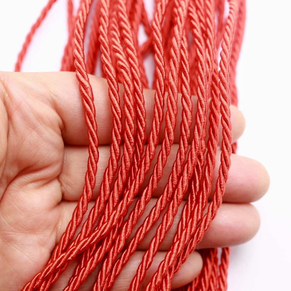 Pulsera cuerda trenzada de 11 yardas cuerda cuerda cuerda joyería hilo de seda sintético Foto 1 de 4