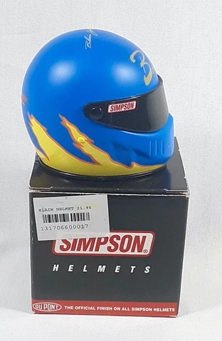 Simpson - Blaine Johnson - In Memory Of - NHRA Mini Helmet Cover