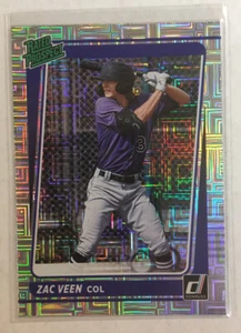 2021 Donruss Zac Veen #RP10 Rated Prospect Vector - Picture 1 of 2