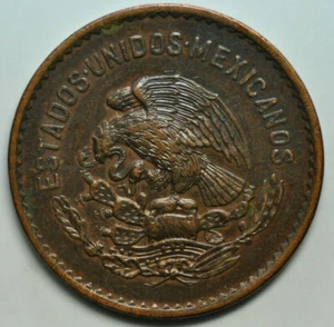 mw16550 Mexico; 5 Centavos 1953 Mo 25.5 mm KM#424 - Picture 1 of 2