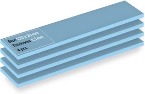 ARCTIC TP-3: Premium Performance Wärmeleitpad 120 x 20 x 1,5 mm (4 Stück) - Bild 1 von 7