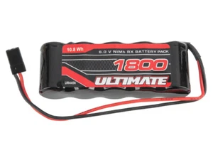 Ultimate RC NiMh Akku 6.0V 1800mAh Empfänger JR Stecker Flat - Bild 1 von 4