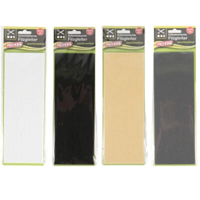 Filzgleiter Bodengleiter 9 x 25 cm selbstklebend und zuschneidbar Schutz (000) - Bild 1 von 3