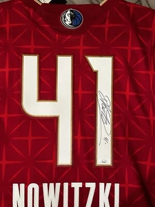 Dirk Nowitzki Signed 2010 Dallas All Star Game Mavericks Jersey JSA COA Auto - Picture 1 of 8