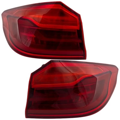 Lanternas traseiras lanternas traseiras conjunto de 2 pares de motorista e passageiro - Imagem 1 de 4