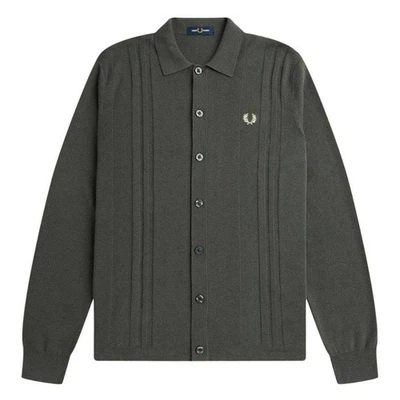 Fred Perry  Camisa de Punto de Manga Larga para Hombre (SY3213) - Imagen 1 de 3