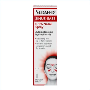 Sudafed Sinus Ease 0.1% Nasal Spray 15ml - Picture 1 of 1