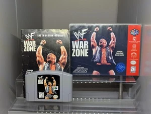 WWF War Zone N64 1998, Tested Working - Picture 1 of 2