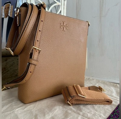 New Tory burch Thea swingpack crossbody/shoulder bag tiramisu color - Image 1 of 4