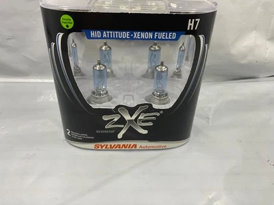 Sylvania Silverstar ZXE H7 55W Two Bulbs Head Light Pack H7SZ.PB2 - Image 1 of 3